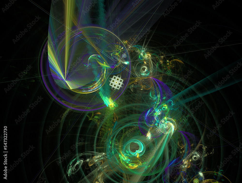 Imaginatory fractal abstract background Image Imaginatory fractal abstract background Image