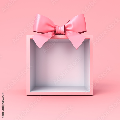 Fotomurale Gift box product display showcase or blank exhibition booth gift box stand with