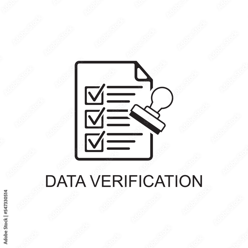 data verification icon , technology icon data verification icon , technology icon