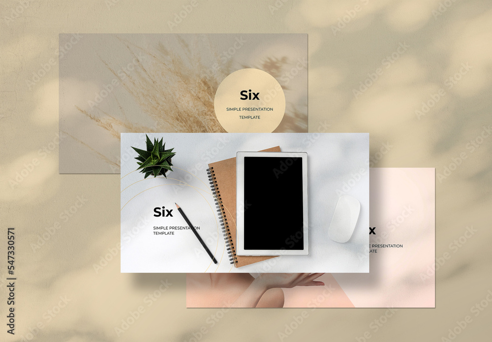 Six Presentation Stock Template Adobe Stock Six Presentation Stock Template Adobe Stock