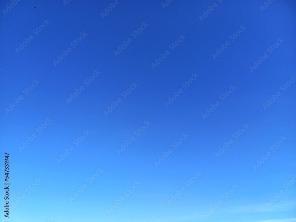 Clear blue sky background stock photo. sky blue background, clear blue
