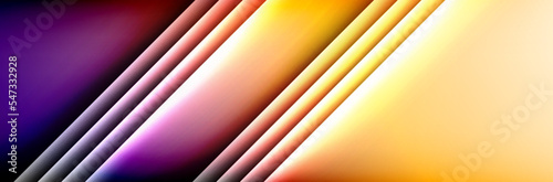 Dynamic lines creaative colorful background photo