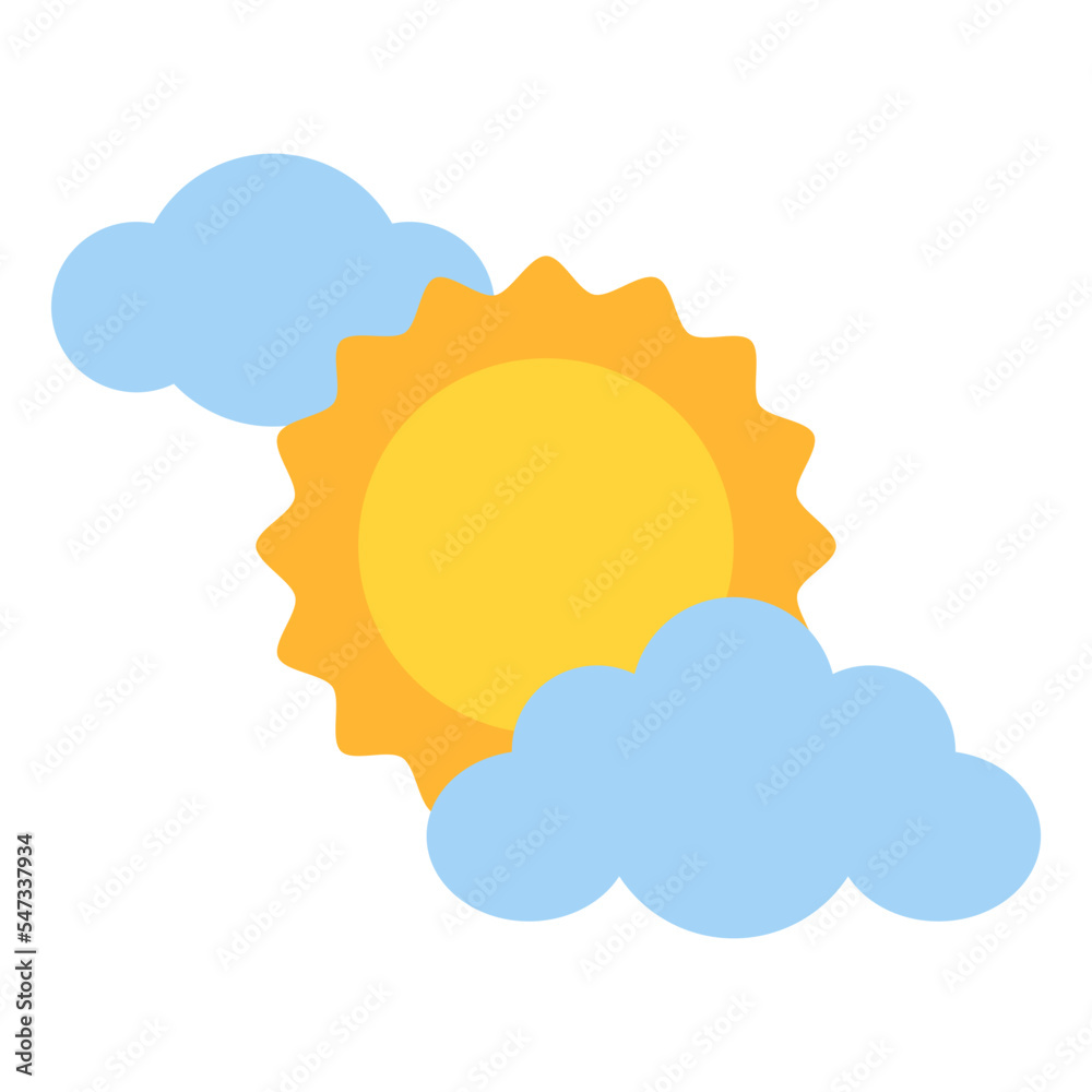 sunshine sun cloud summer icon sunshine sun cloud summer icon