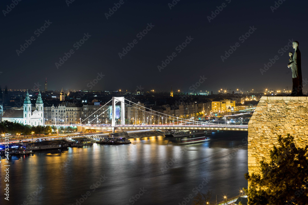 Fototapeta premium Budapest Night Light