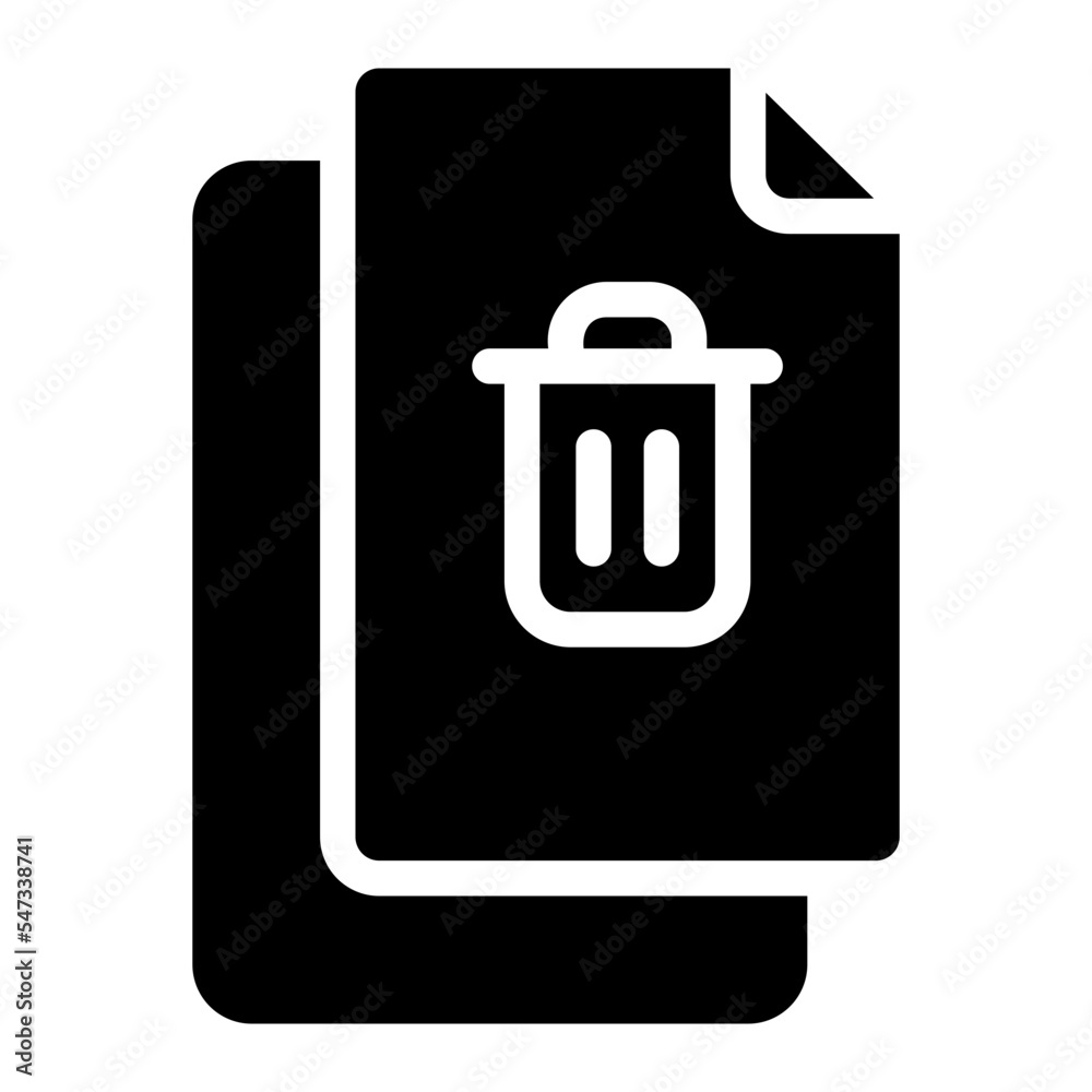 delete file glyph icon delete file glyph icon