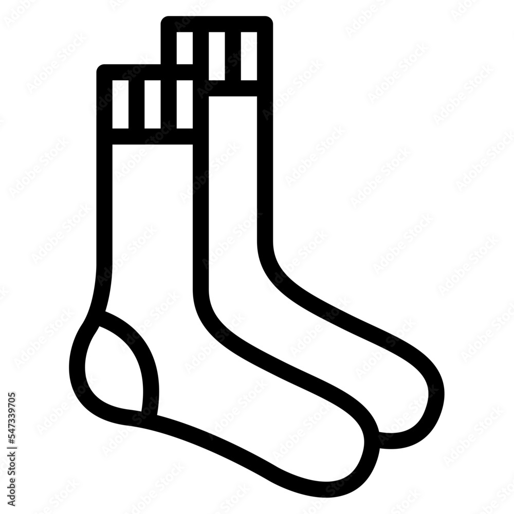 sock fashion cloth wear icon sock fashion cloth wear icon