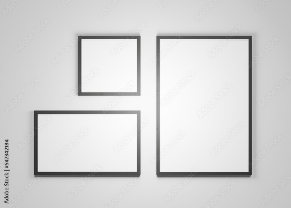 Set of gallery frames Set of gallery frames