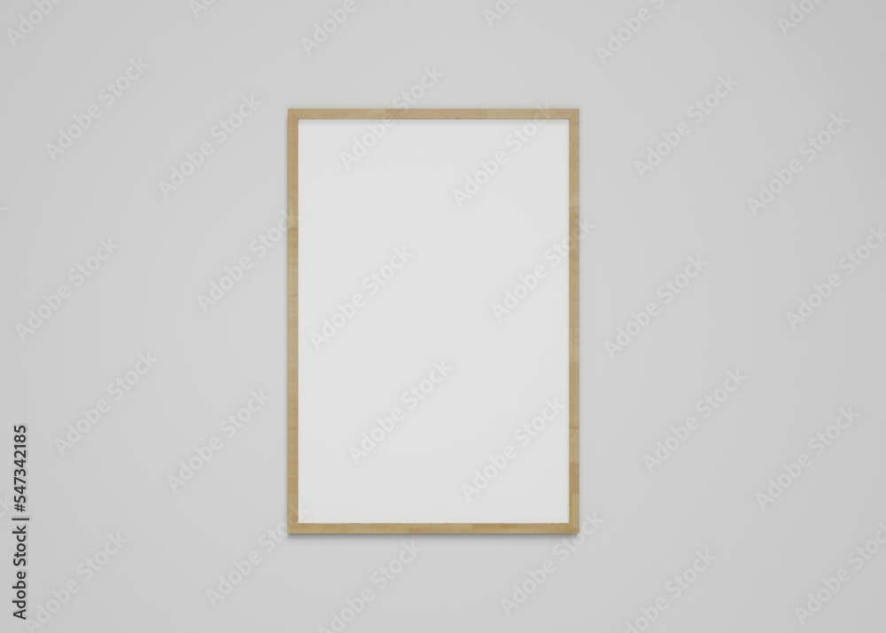 Wooden frame mockup Wooden frame mockup