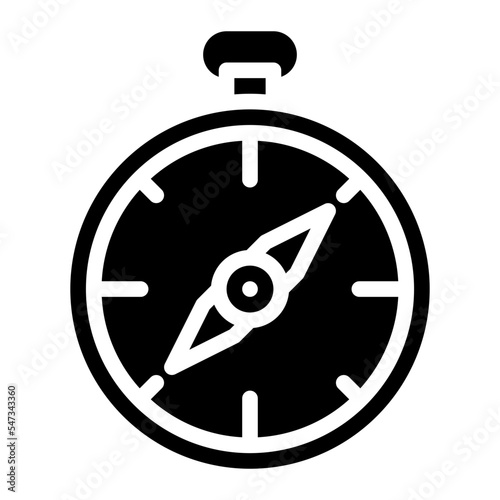 compass direction map location icon