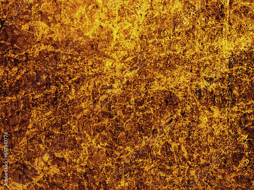 Abstract texture with a very complex pattern of dark orange color. Closeup