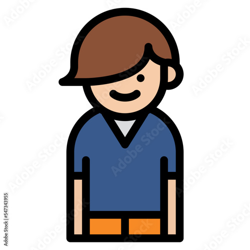teenager man son family people icon