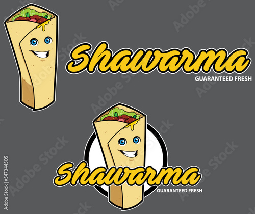 Shawarma Mascot Design