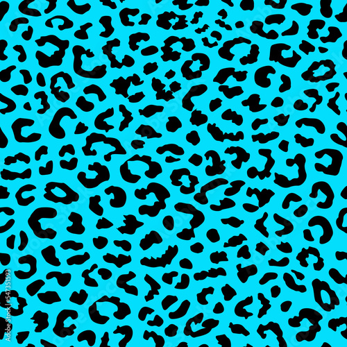 turquoise animal print. blue leopard spots seamless pattern. animal pattern. leopard print. exotic background. good for fashion, fabric, summer dress, wallpaper, backdrop, fur, coat, textile.