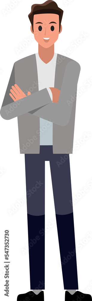 lifestyle business man character lifestyle business man character