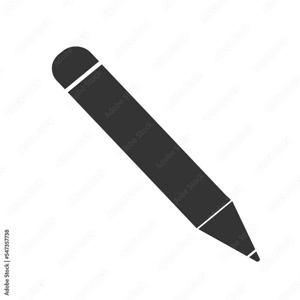 Pencil and pen icon. Writer vector ilustration. Pencil and pen icon. Writer vector ilustration.