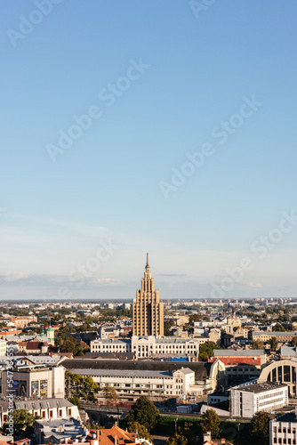View over the city of Riga in Latvia © Dennis