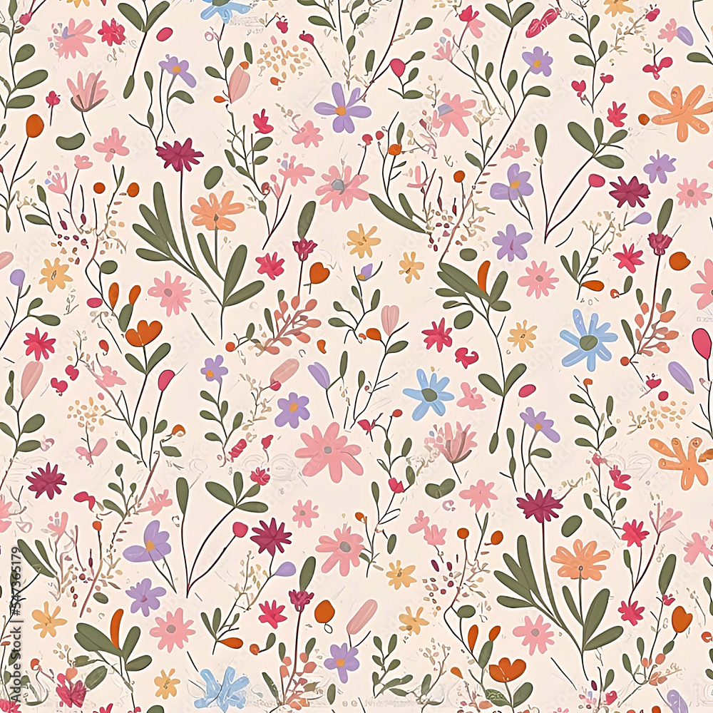 ditsy floral pattern