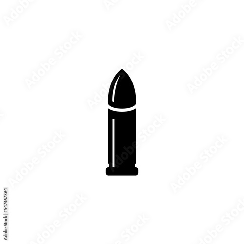 Bullet projectile logo