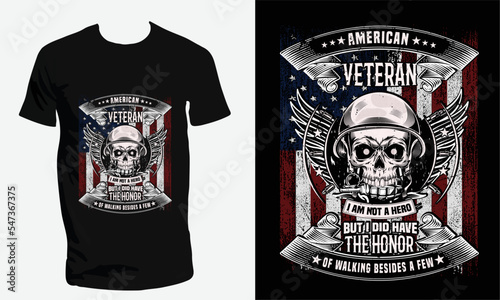 Us veteran t-shirt design or us veteran poster design or us military shirt design

