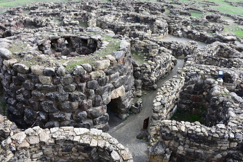 Nuragic complex on island Sardinia,Italy