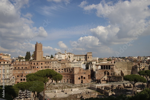 Architecture in the historic city of Roma, Italy