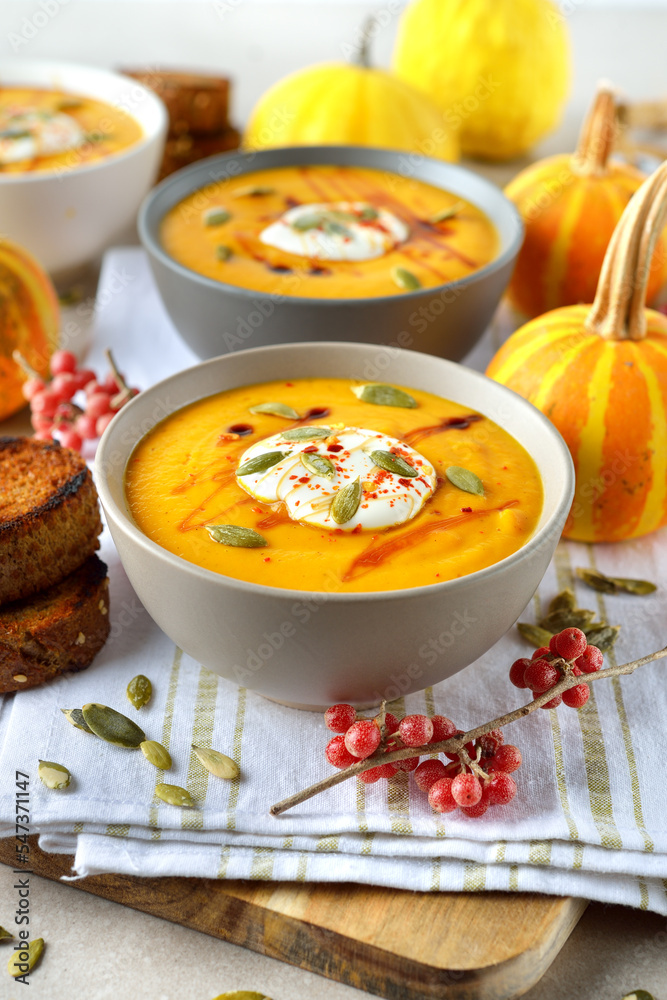 Spicy pumpkin veggie soup Spicy pumpkin veggie soup