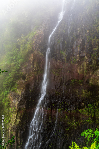 Risco waterfall in Madeira
