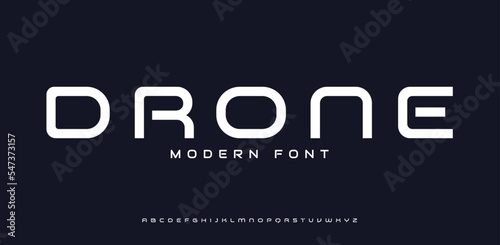 Tech font and Modern alphabet. Future logo typo. Minimal urban font letter set. Luxury vector typeface for a company. Monogram gaming fonts for logo design.