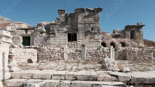 The Lower Agora and the Roman Baths complex of Sagalassos ancient city