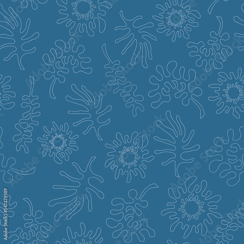 Simple Specimen, a vector lapis lazuli seamless pattern background.