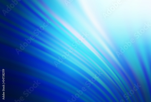 Dark BLUE vector blurred background.