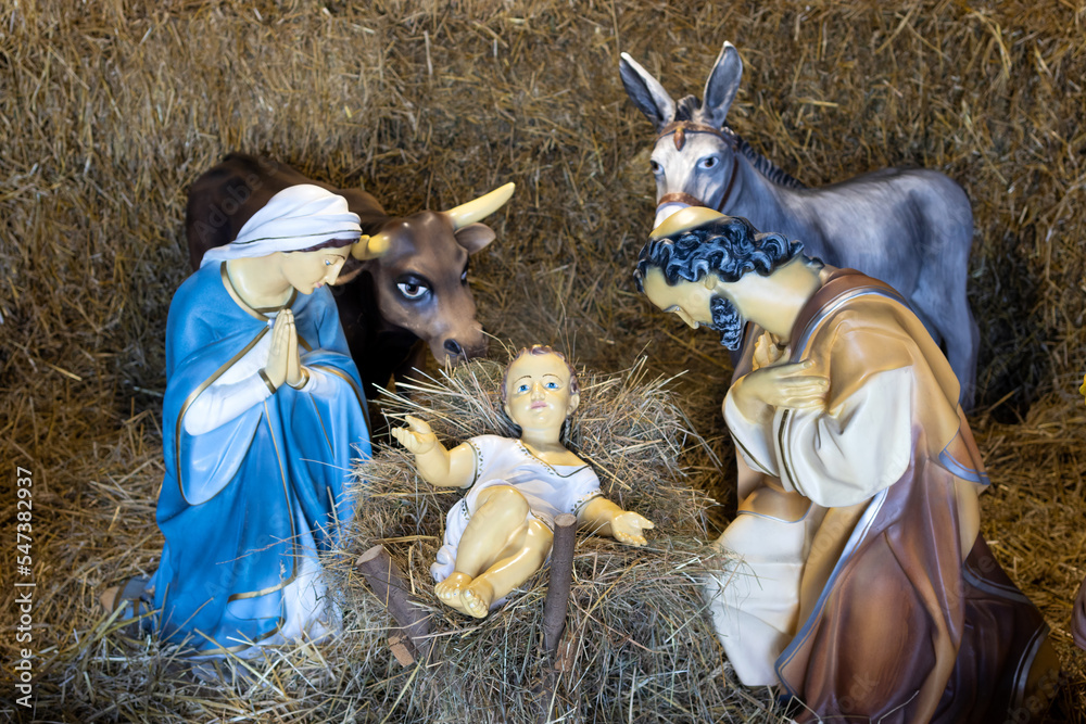 Christmas Cave, Christmas Grotto, Holy Nativity Scene is an underground