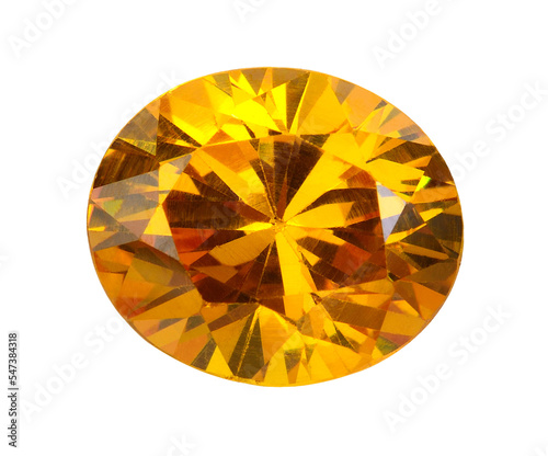 Quadro su tela yellow gems on transparent png