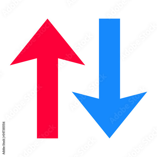 Free Download Up Down Flat Icon - GFXLoad