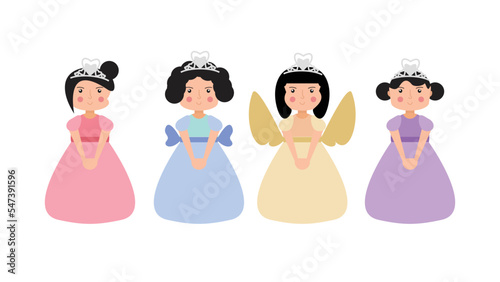 Set of girls 