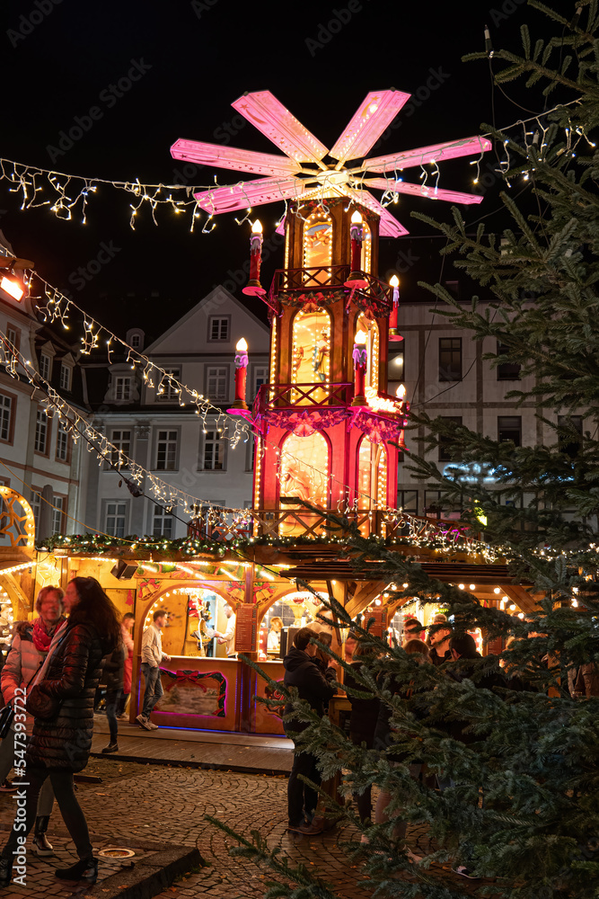 Fototapeta premium Weihnachtsmarkt Koblenz