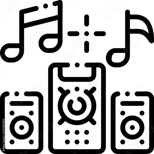 music line icon