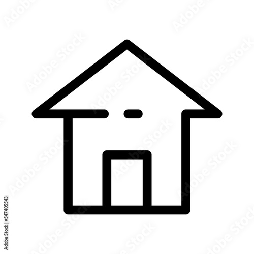 Home Icon Vector Symbol Design Illustration © yandirs
