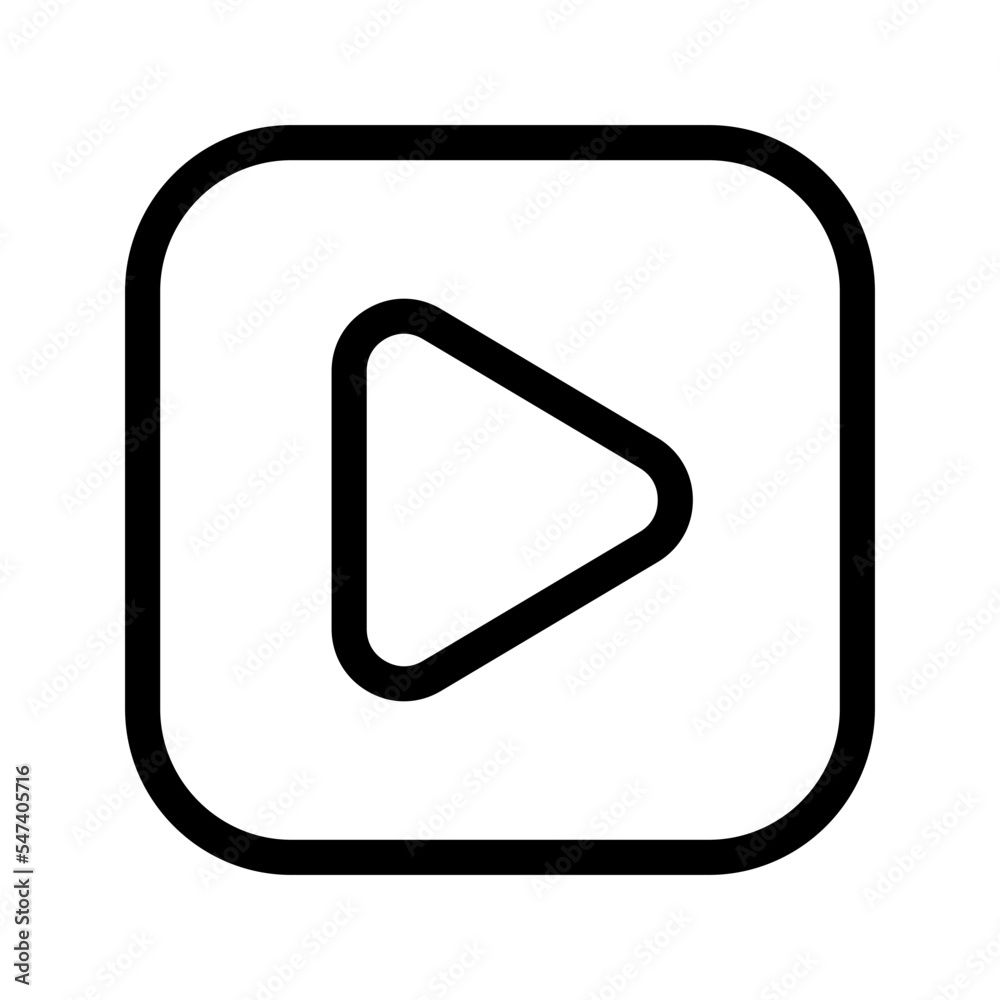 Play Icon Vector Symbol Design Illustration Play Icon Vector Symbol Design Illustration