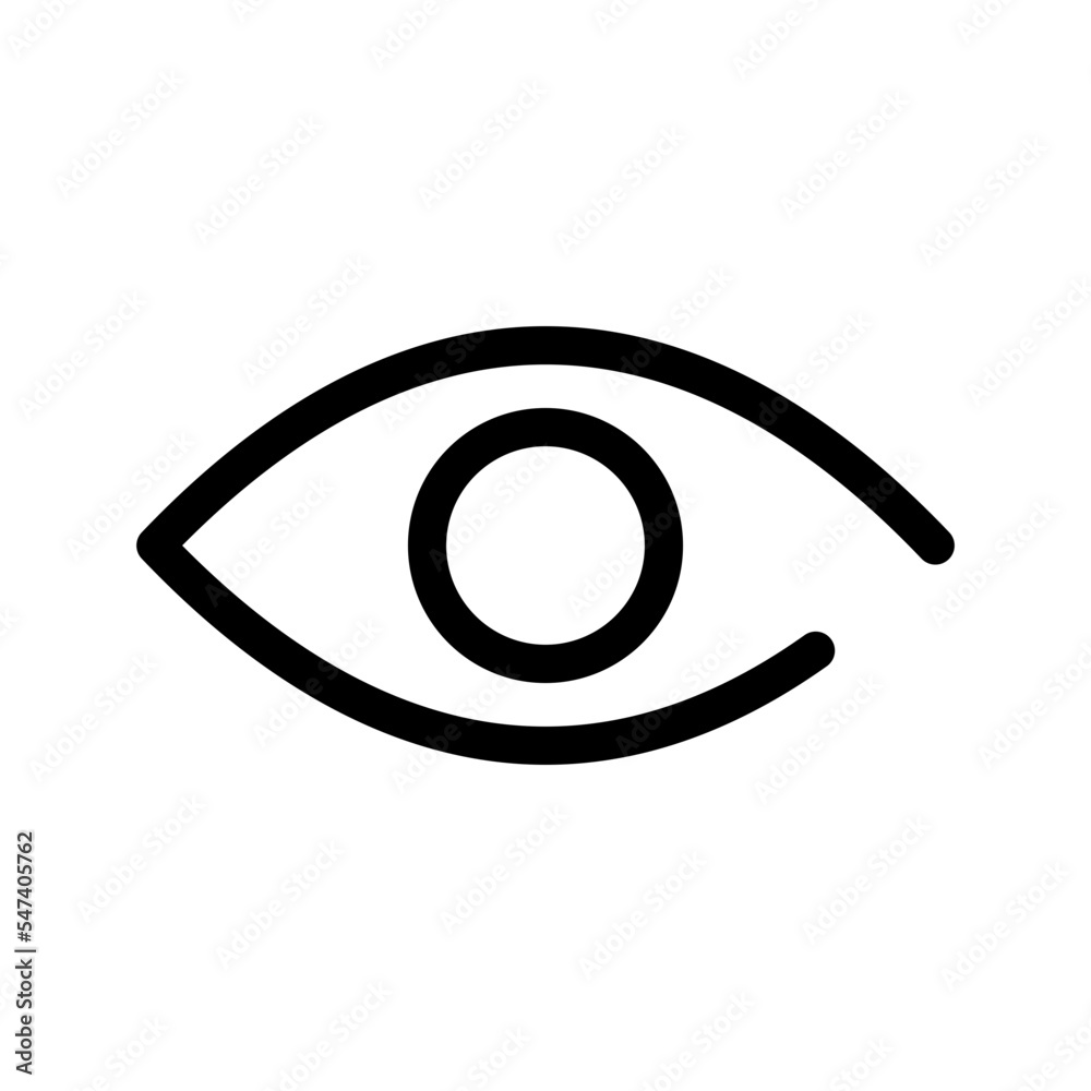 View Icon Vector Symbol Design Illustration View Icon Vector Symbol Design Illustration