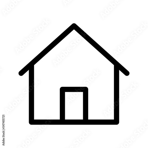 Home Icon Vector Symbol Design Illustration