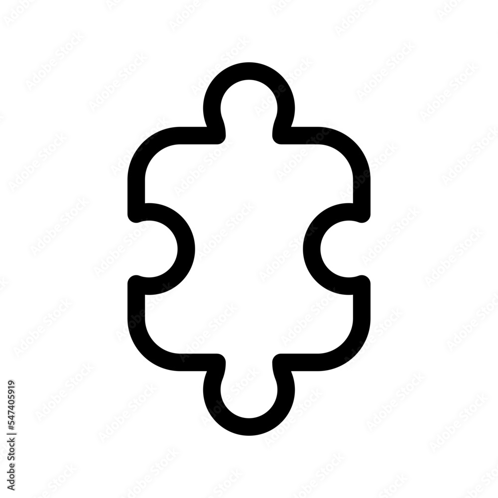 Puzzle Icon Vector Symbol Design Illustration Puzzle Icon Vector Symbol Design Illustration