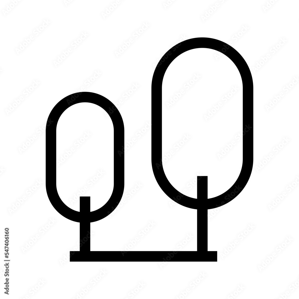 Tree Icon Vector Symbol Design Illustration Tree Icon Vector Symbol Design Illustration