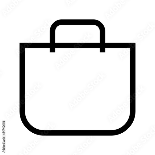 Bag Icon Vector Symbol Design Illustration
