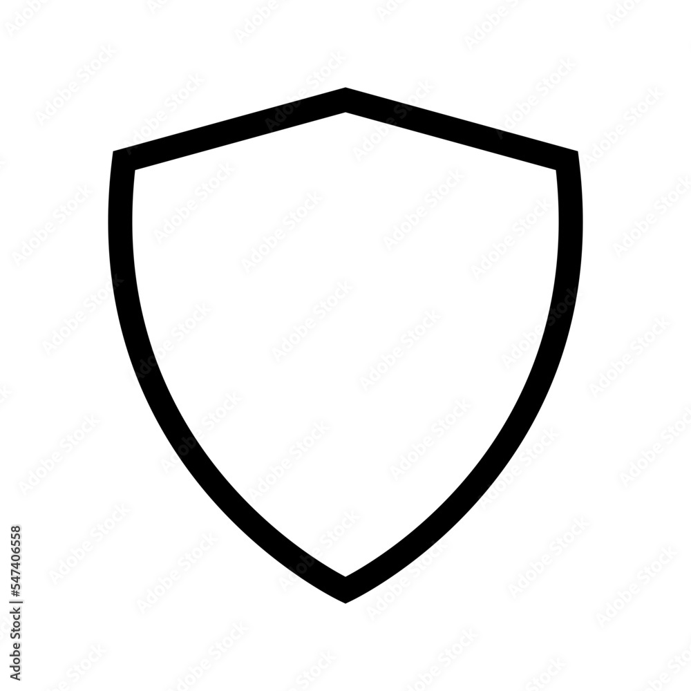 Shield Icon Vector Symbol Design Illustration Shield Icon Vector Symbol Design Illustration