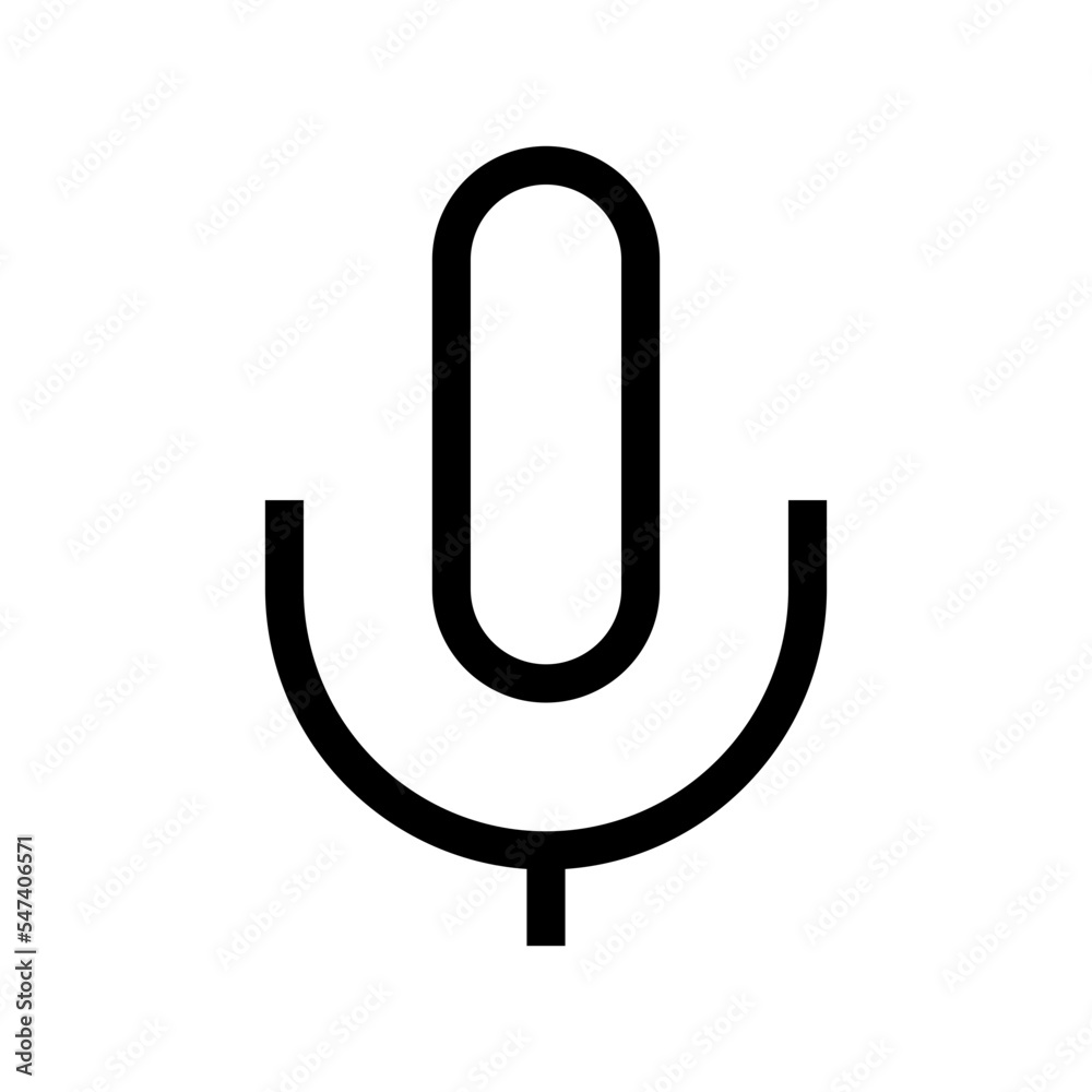 Microphone Icon Vector Symbol Design Illustration Microphone Icon Vector Symbol Design Illustration
