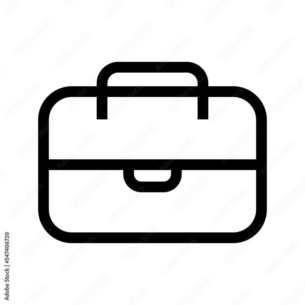 Suitcase Icon Vector Symbol Design Illustration Suitcase Icon Vector Symbol Design Illustration