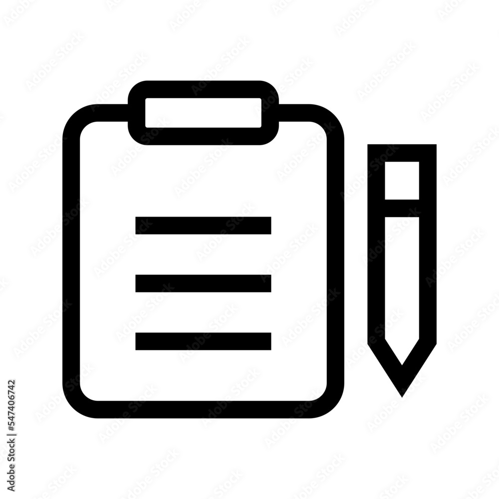 Clipboard Icon Vector Symbol Design Illustration Clipboard Icon Vector Symbol Design Illustration