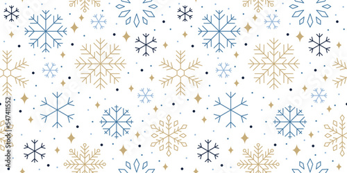 snowflakes background, winter, pattern