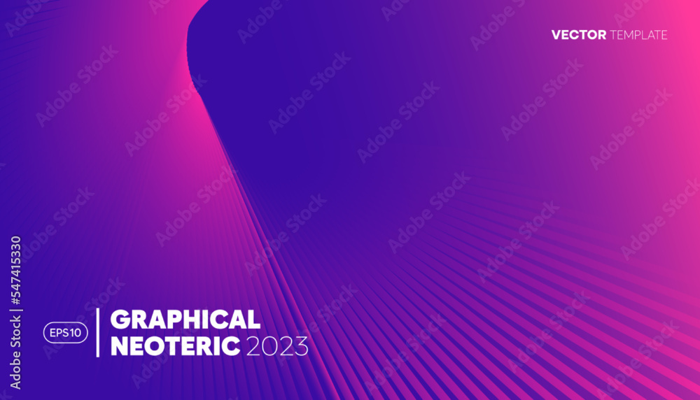 Abstract blue and red gradient background with lines. Futuristic presentation template design concept for technology, business, and data analysis. Vector, 2023 Abstract blue and red gradient background with lines. Futuristic presentation template design concept for technology, business, and data analysis. Vector, 2023
